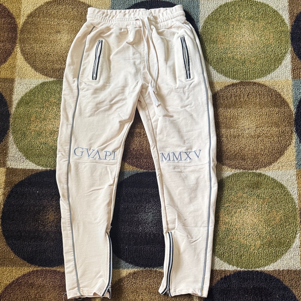 Muscle diamond Men's Cream Jogger Pants